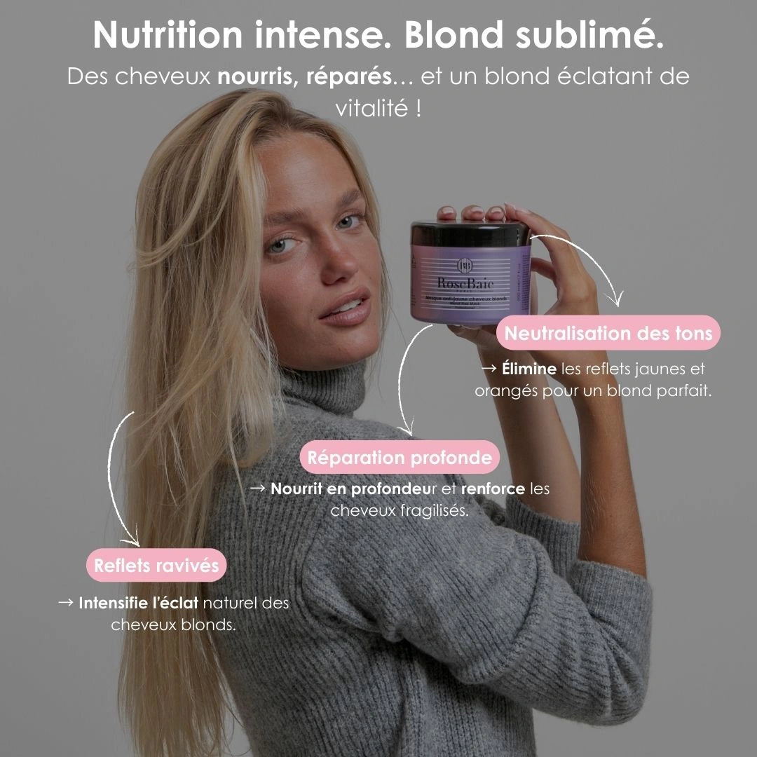 Routine duo Lumière - Anti-reflets pour cheveux blonds & blancs