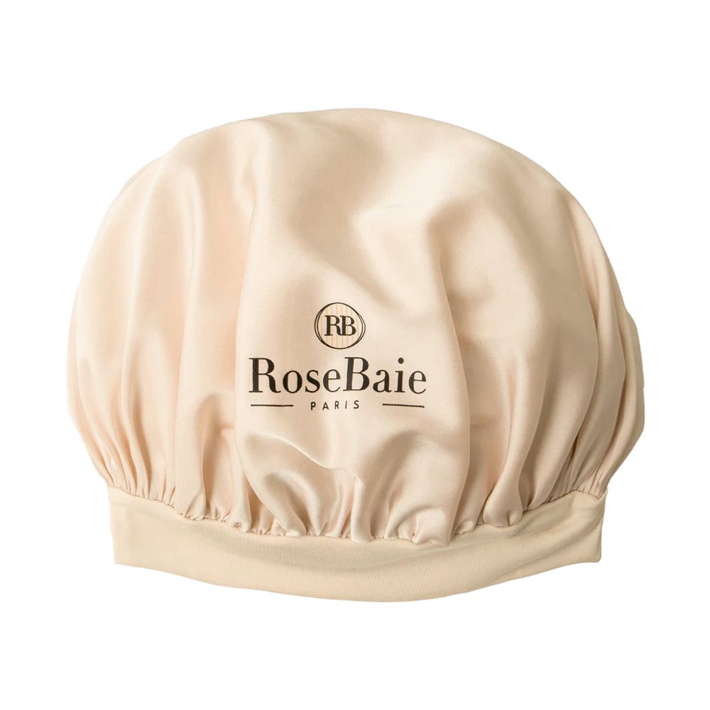 BONNET DE NUIT EN SOIE BEIGE