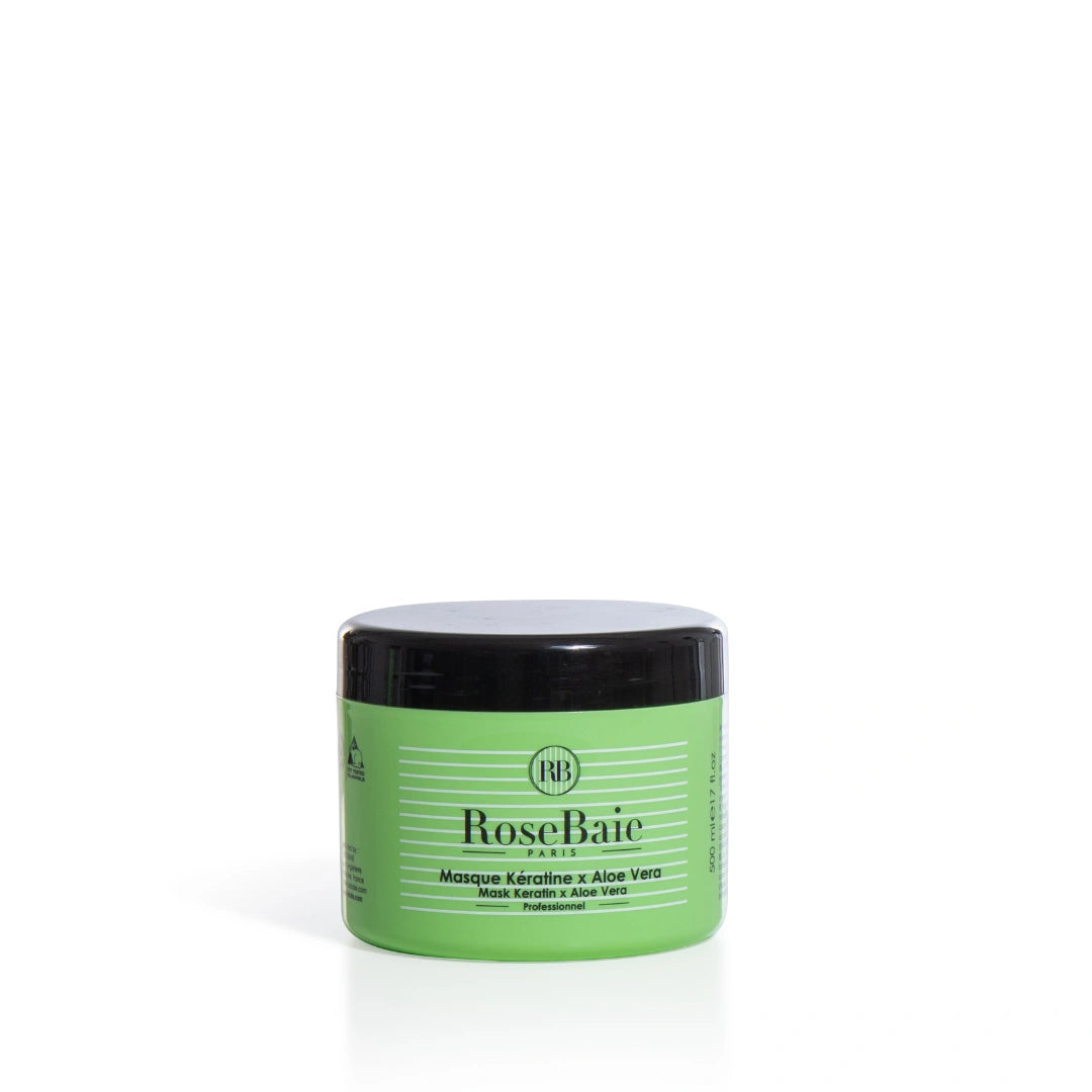 Masque Aloe vera & Kératine – Purification & Hydratation
