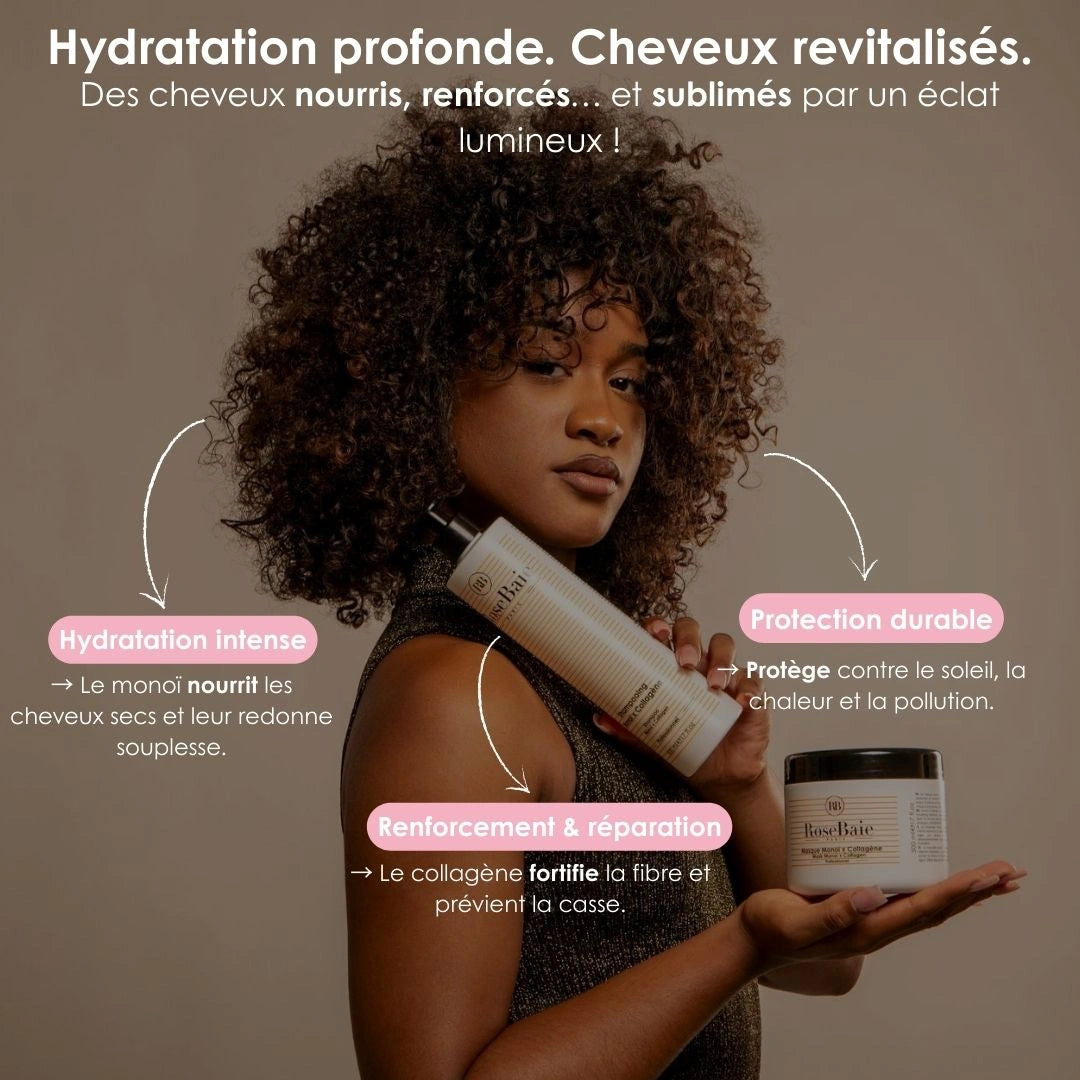 Masque Monoï & Collagène – Protection & Revitalisation