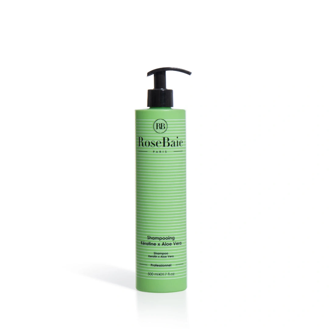 Shampoing Aloe vera & Kératine – Purification & Hydratation